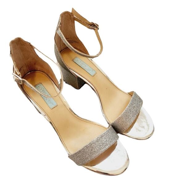 BETSEY JOHNSON WOMENTS MIRI OPEN TOE SPECIAL OCCASION OPEN STRAP SIZE 8.5 - Picture 3 of 13